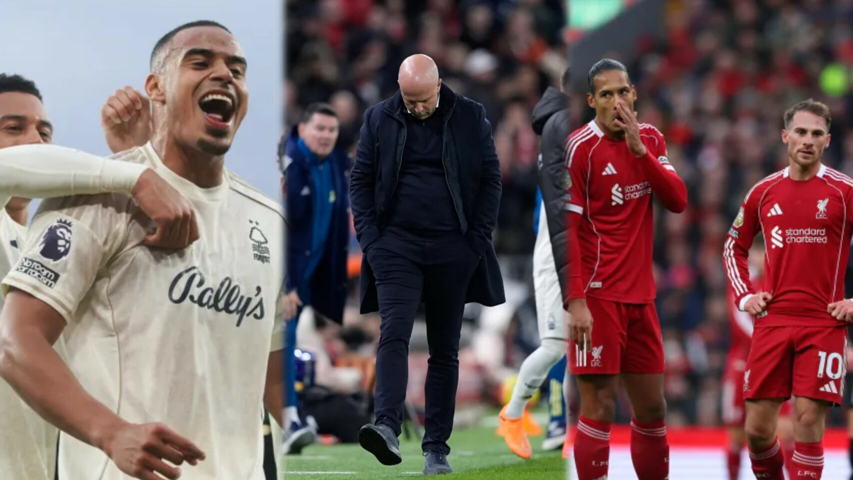 Liverpool’s crisis deepens with humiliating 3-0 home defeat to Forest