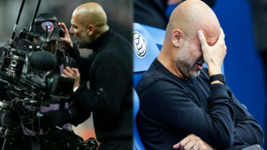 'I feel embarrassed' - Guardiola apologises for clash with cameraman in Newcastle defeat