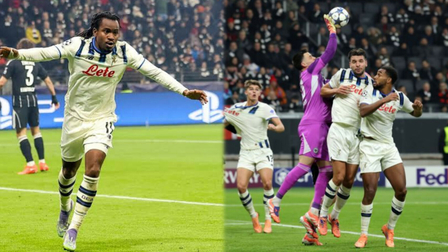 UCL: Lookman fires Atalanta to dominant win over Eintracht Frankfurt