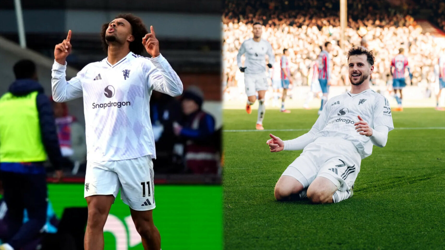 EPL: Manchester United rally from behind to end Selhurst Park struggles