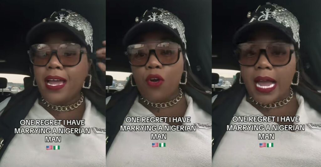 "1 regret I've marrying a Nigerian man" American woman opens up