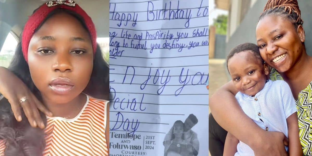 "Who is John?" - Nigerian mom discovers mysterious letter in 2-year-old's school bag