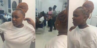 Drama as angry man storms girlfriend's company, demands payment for unpaid work