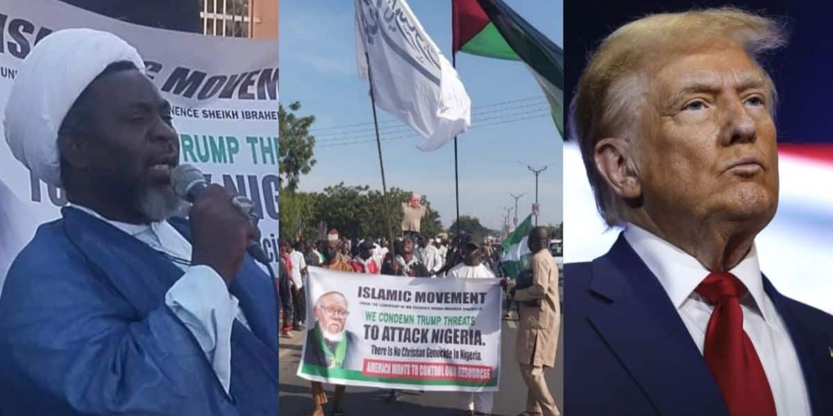 Shi’ite members protest in Kano against Trump’s invasion threat, reject claims of Christian genocide