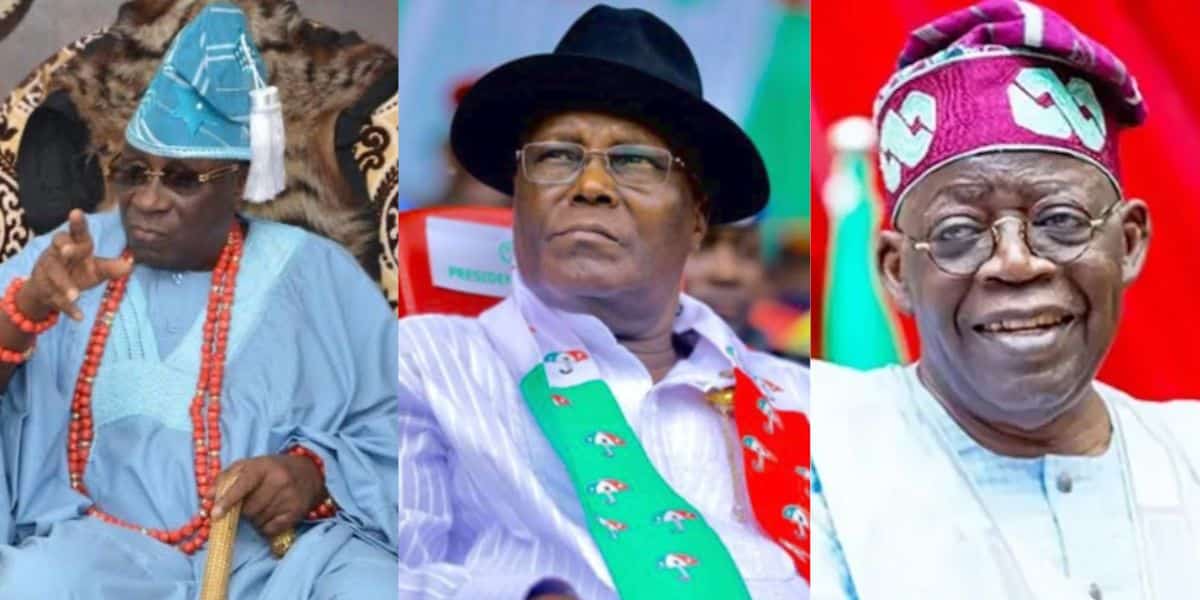 Oba of Lagos declares Atiku Abubakar will never be president, endorses Tinubu