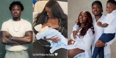 Zlatan Ibile, wife celebrate second child, Benaiah’s first birthday