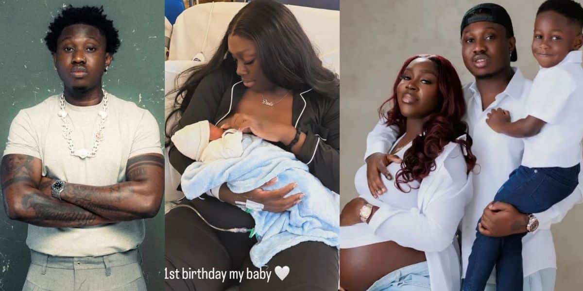 Zlatan Ibile, wife celebrate second child, Benaiah’s first birthday
