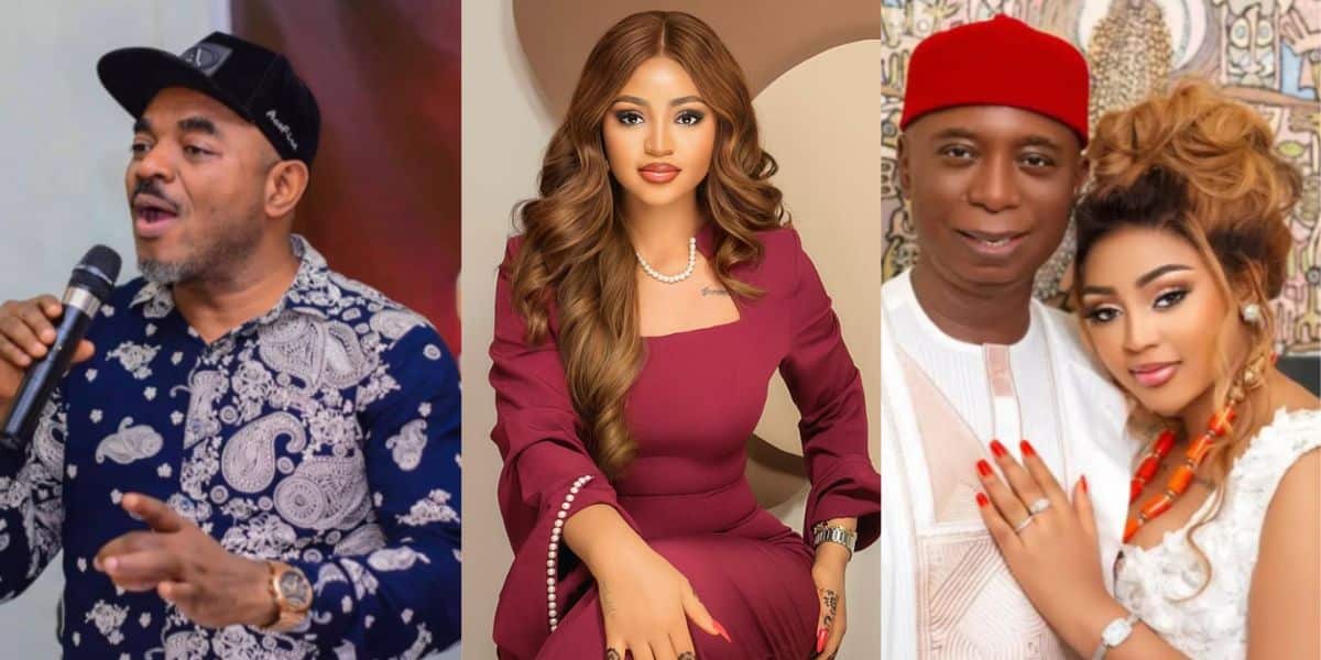 Regina Daniels fires back at Emeka Rollas over explosive claims about her marriage