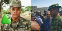 Gallant soldier who stood up Wike trends online as Nigerians hail him