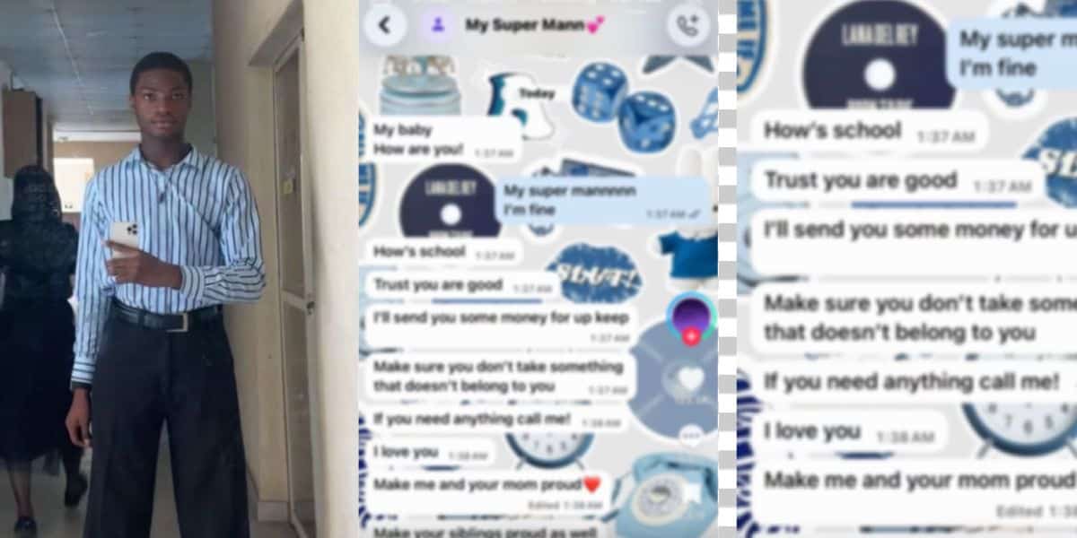 Man breaks down after reading messages his father sent him, posts it online