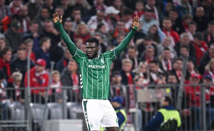 Bundesliga: Werder Bremen coach slams Boniface after Mainz performance