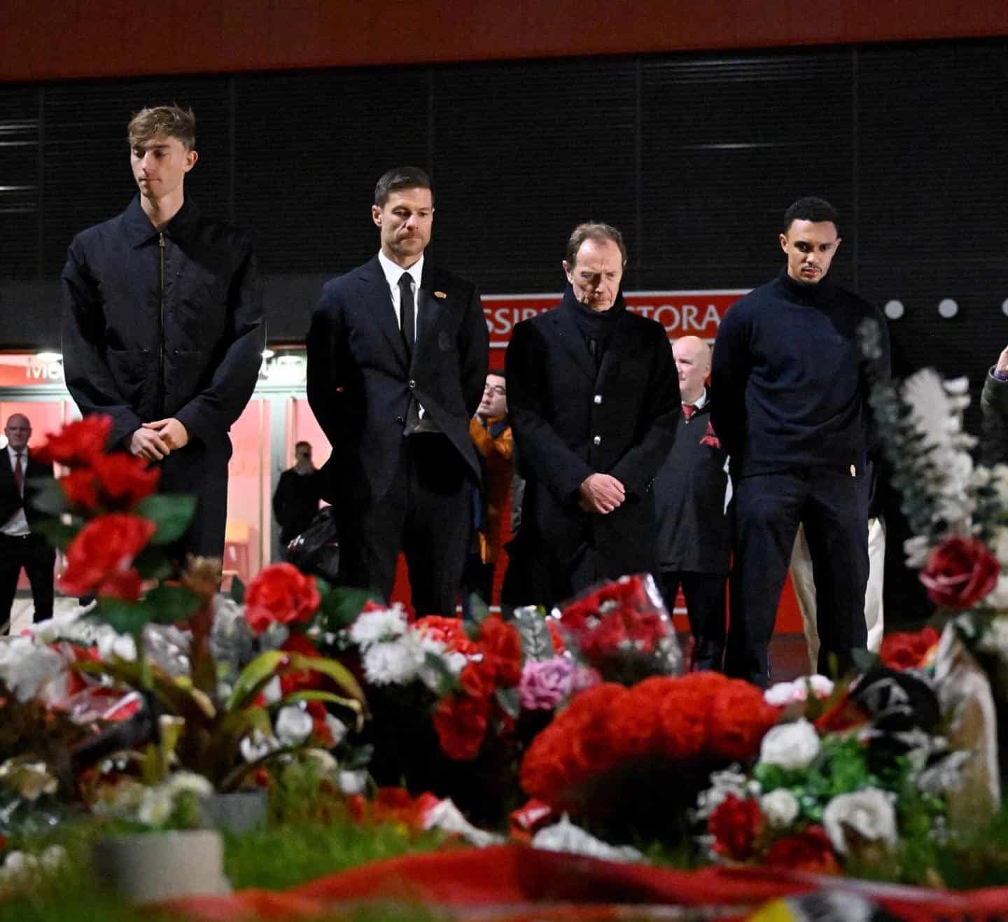 UCL: Alexander-Arnold headline Real Madrid delegation in emotional tribute to Jota, Silva at Anfield