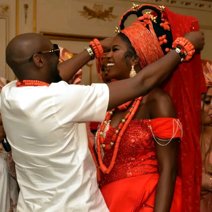 2baba idibia and Natasha Osawaru 