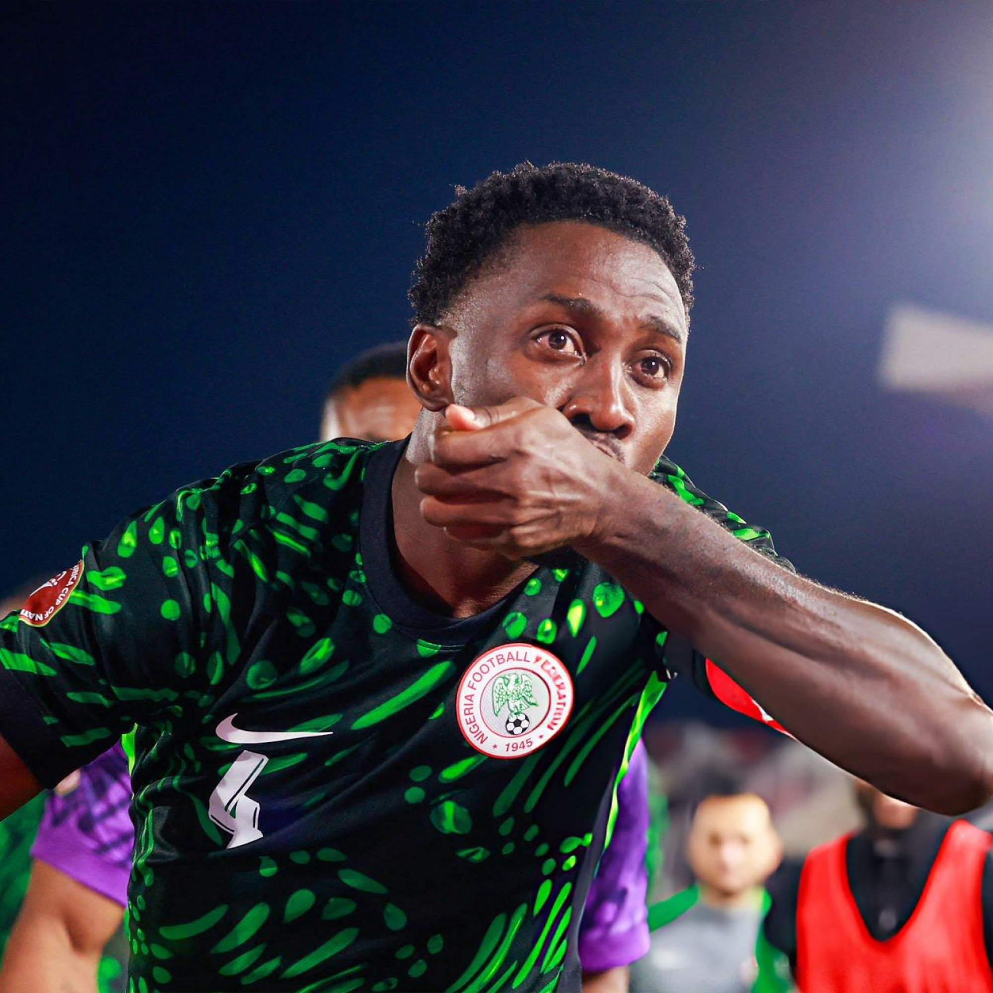 Ndidi explains recreating iconic Kanu celebration with first Super Eagles goal