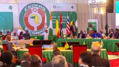 Here is the grammatically correct version: ECOWAS Declares State of Emergency in West Africa Over Coups