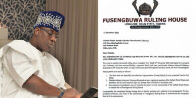 Awujale: “You’re not our prince” - Ruling House rejects KWAM 1, presidency reacts