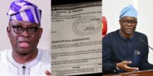 Fayose releases documents showing Gov. Makinde received N50bn from Tinubu’s government