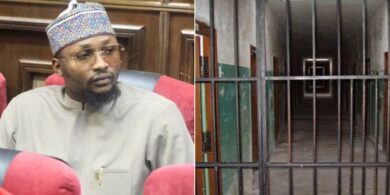 Malami’s son reportedly collapses in Kuje prison, rushed to prison clinic for emergency care