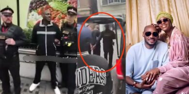 Alleged video of 2face getting arrested following his altercation with Natasha Osawaru pops up