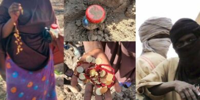 Borno woman returns after 15 years, discovers ₦23.6m gold she buried while fleeing Boko Haram