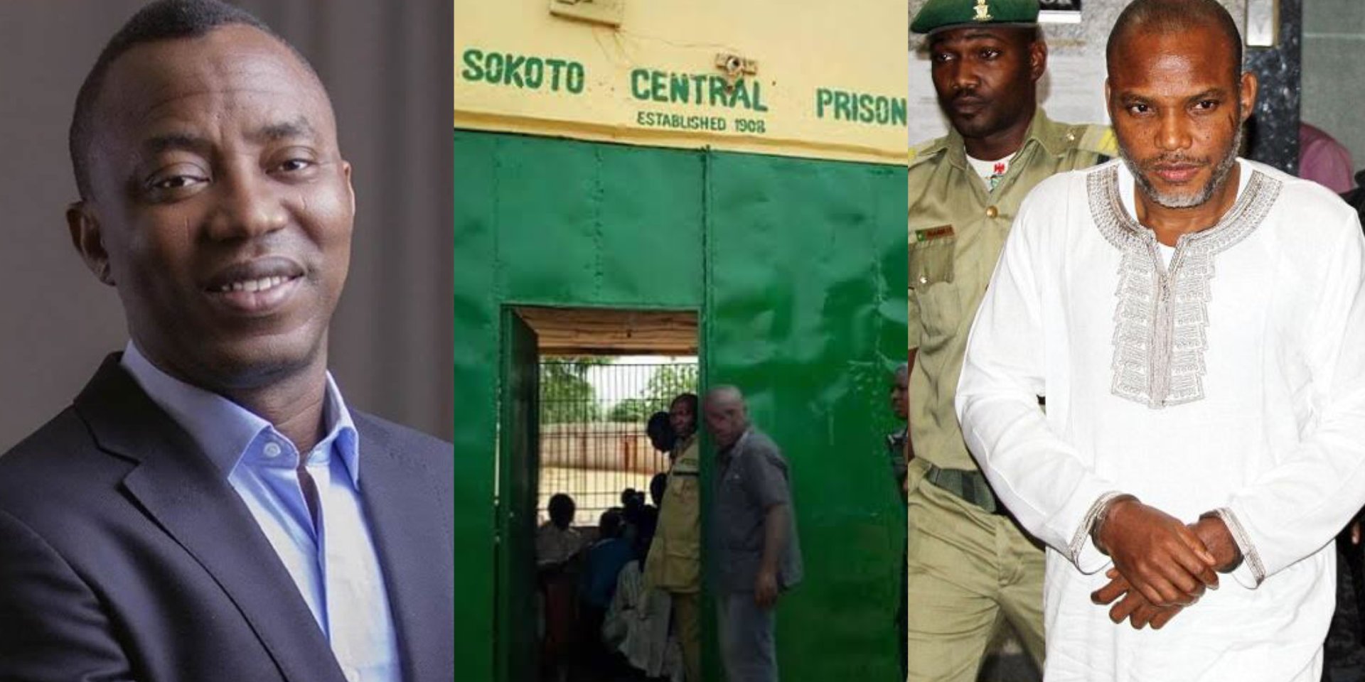 Nnamdi Kanu now celebrity in Sokoto prison, Justice Omotosho will beg him – Sowore