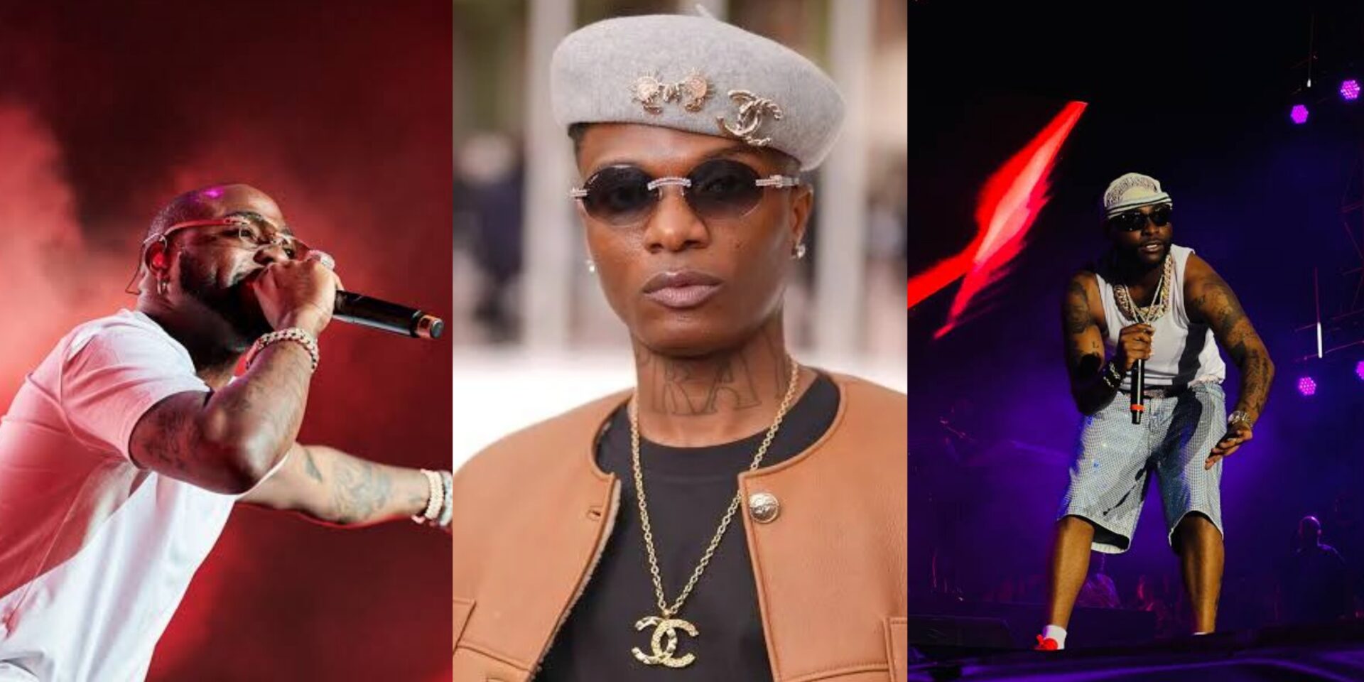 Davido paused his AfroNation performance to give Wizkid's mom a minute's silence
