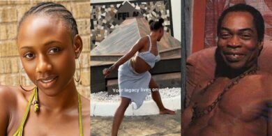 Outrage as Korra Obidi twerks on Fela's grave