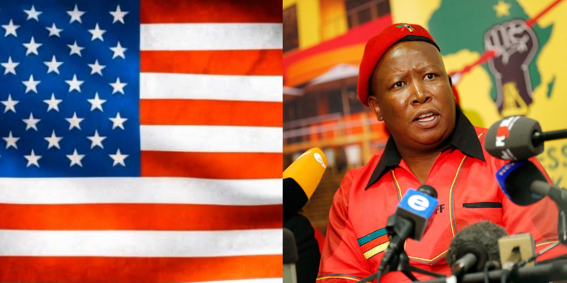 Julius Malema says he’d rather visit Nigeria for jollof rice and pepper soup than worry about American entry restrictions