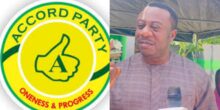 Accord Party presents certificate of return to Opeyemi Falegan as Ekiti Governorship candidate