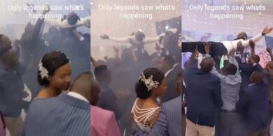 Wedding video sparks debate as groom vibes to burial song