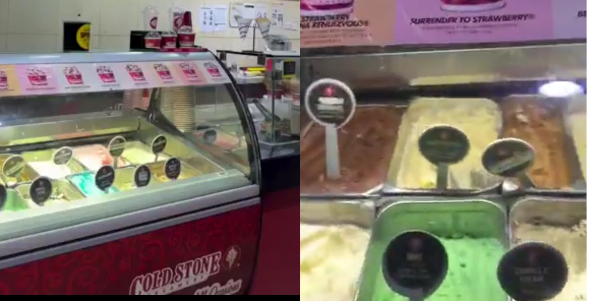 “The ice cream has spoilt and it smells”— Woman calls out Cold stone selling spoilt ice cream