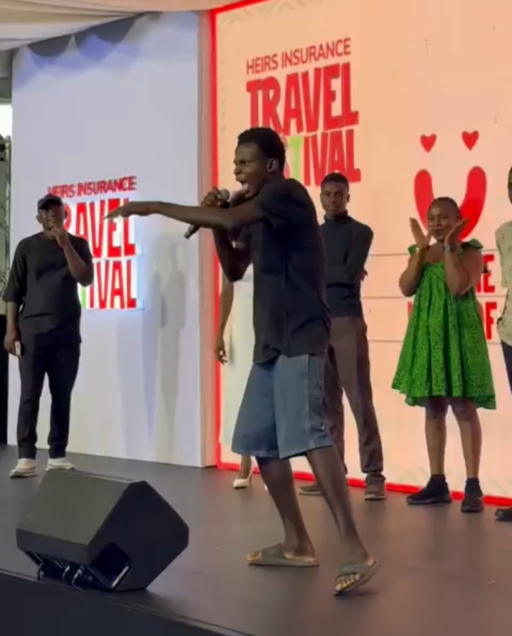 Man shares how young artist's life transformed after impromptu performance at Lagos event