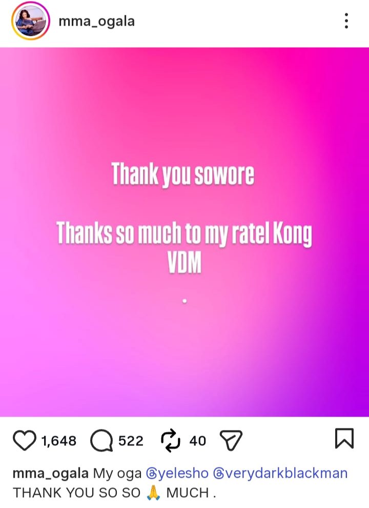 Doris Ogala Chris Okafor freed 