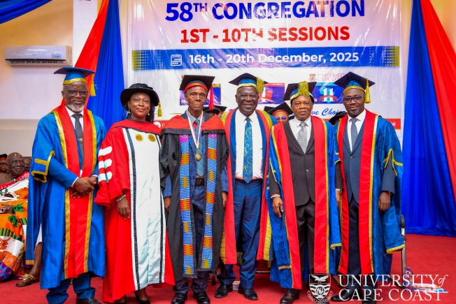81-year-old father of vice-chancellor graduates from his son's university