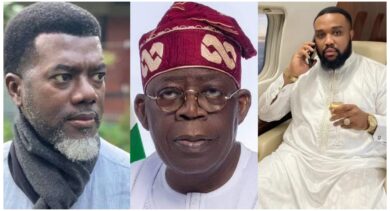 “Even the devil won’t eat from the same plate with you” – Reno Omokri asked to apologise to Tinubu