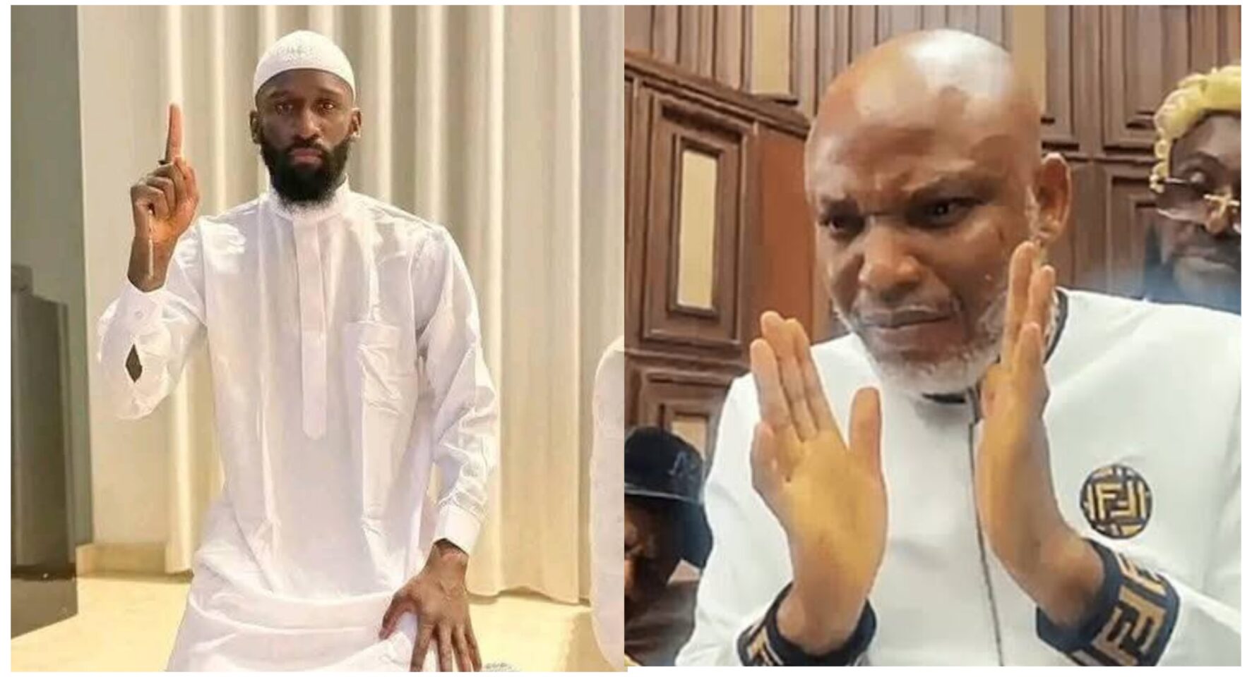 "Because of Nnamdi Kanu, I am converting to Christianity" - Muslim man