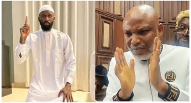 "Because of Nnamdi Kanu, I am converting to Christianity" - Muslim man