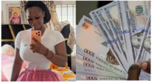 “I make my money in both dollars & naira, I usually earn N5 million monthly" - Lady