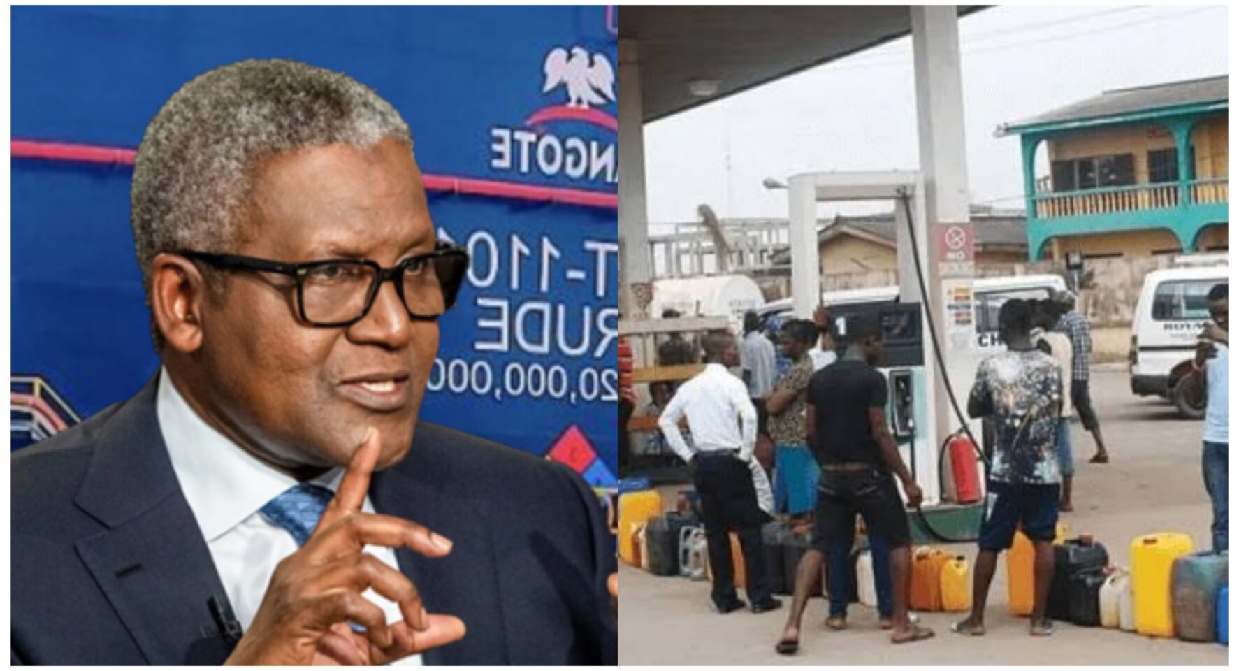 Dangote reduces petrol price ahead of yuletide season