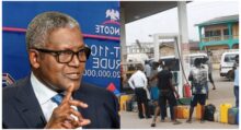 Dangote reduces petrol price ahead of yuletide season