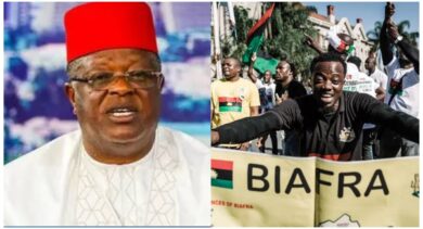 "No need for Biafra, Igbos are very happy, they're no longer marginalised in Nigeria" - David Umahi