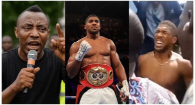 I warned Anthony Joshua about the danger of aligning with Nigeria’s leadership - Sowore