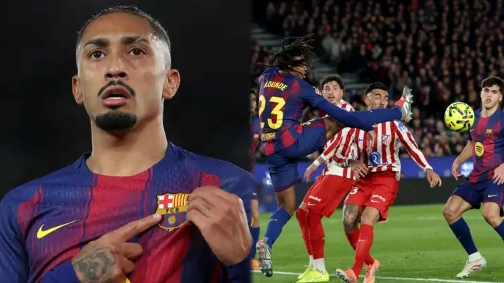 LaLiga: Olmo, Raphinha strike as Barcelona complete comeback against Atletico Madrid