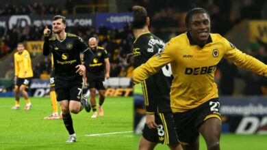 EPL: Man United overcome early scare to beat Wolves 4-1