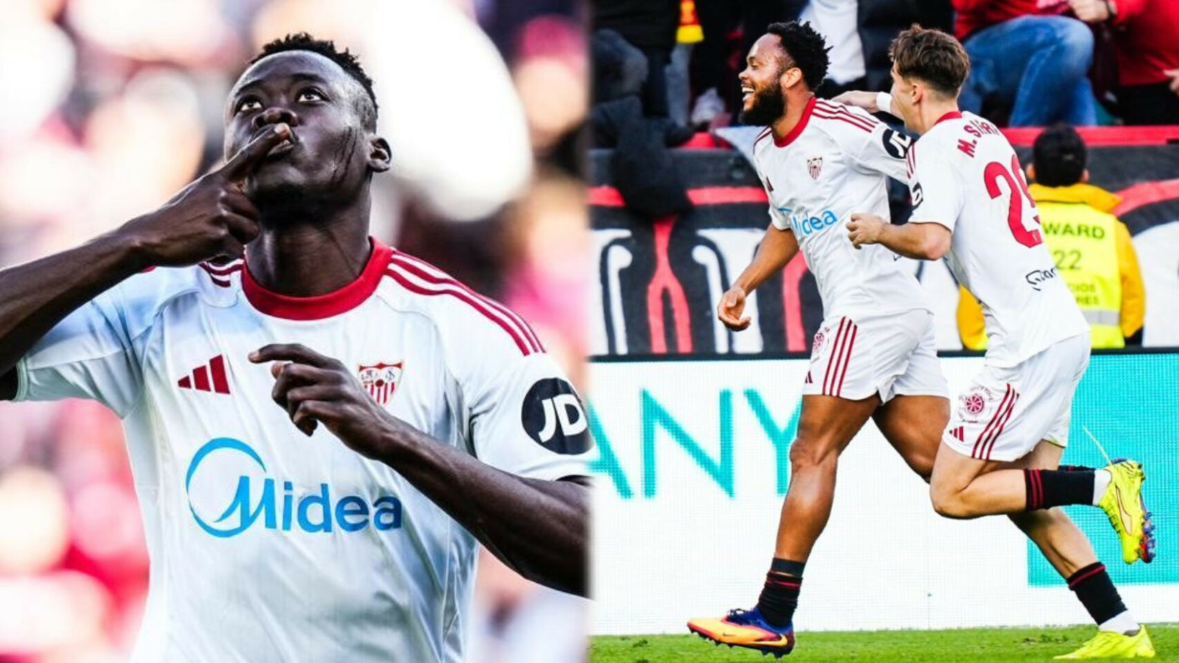 LaLiga: Akor Adams, Ejuke strike as Sevilla rout Oviedo 4-0