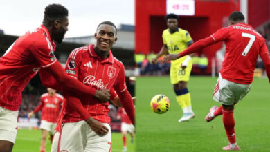 EPL: Hudson-Odoi punish Vicario errors as Spurs struggles deepen at Forest