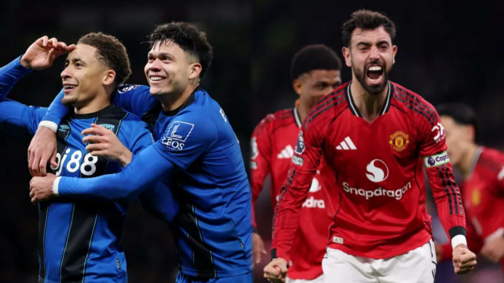 EPL: Man United held 4-4 by Bournemouth in eight-goal thriller