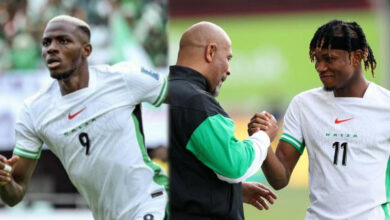 Osimhen, Chukwueze set to miss Egypt friendly as 22 Super Eagles train in Cairo