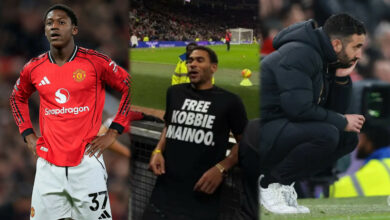 “Free Kobbie Mainoo” shirt steals spotlight at Old Trafford