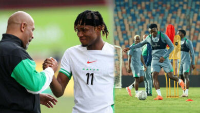 Chukwueze arrives Super Eagles camp ahead of final Cairo training